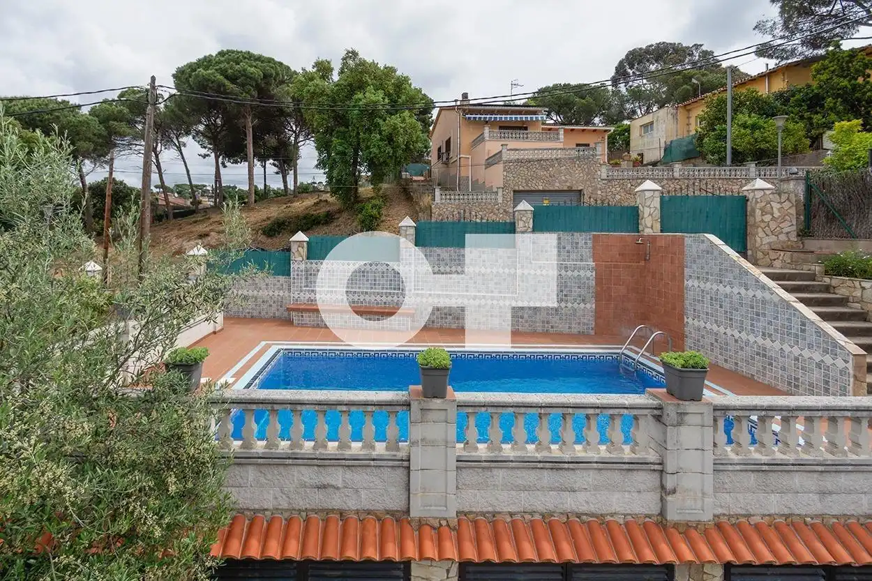 Piscina de Casa o xalet en venda en Tordera amb Calefacció, Terrassa i Piscina