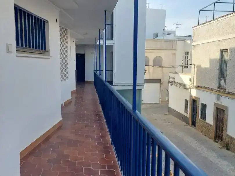 Terraza de Piso de alquiler en Rota con Aire acondicionado, Amueblado y Balcón