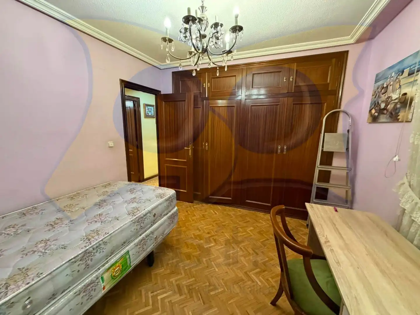 Bedroom of Flat for sale in Salamanca  with Heating and Balcony