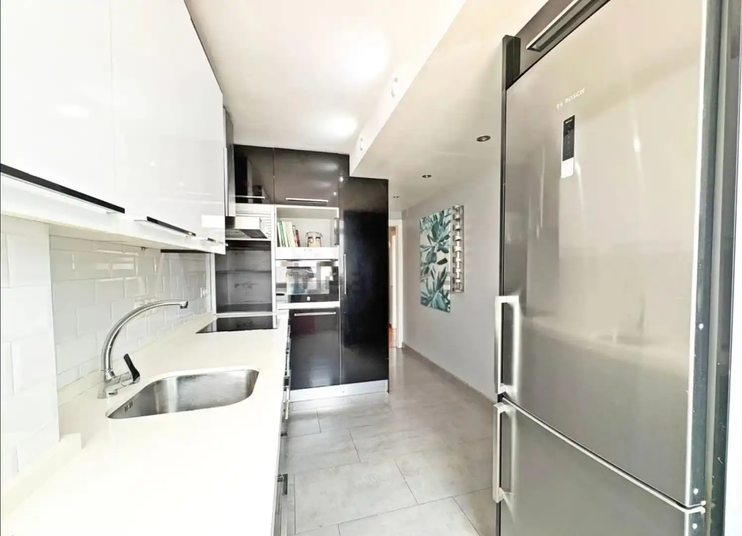 Cuina de Apartament en venda en Málaga amb Aire condicionat, Calefacció i Moblat