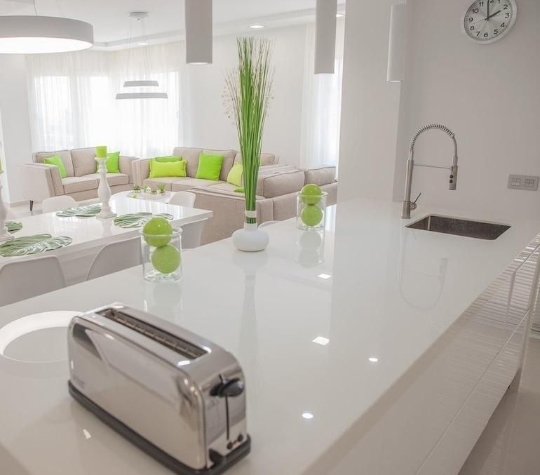 Kitchen of Apartment to rent in Cornellà de Llobregat  with Air Conditioner