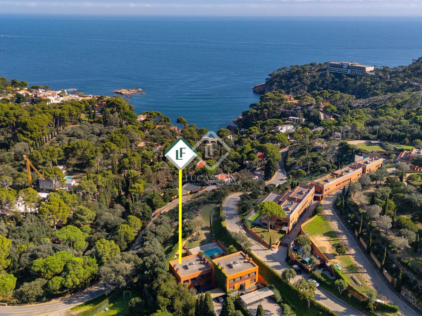 Exterior view of House or chalet for sale in Begur  with Air Conditioner, Heating and Private garden
