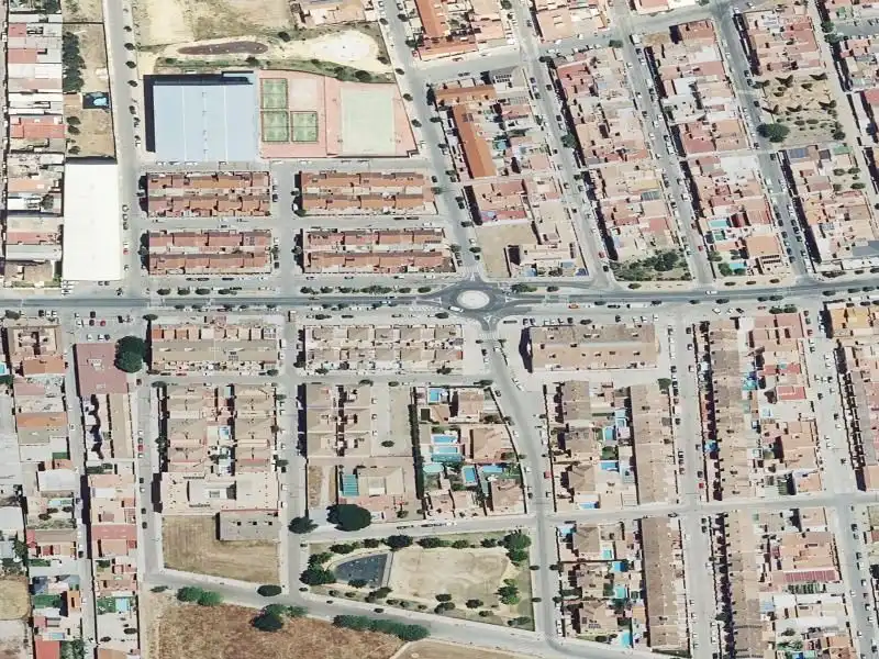 Vista exterior de Casa o xalet en venda en Santiponce, Sevilla