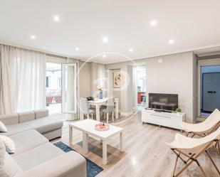 Exterior view of Flat to rent in  Madrid Capital  with Air Conditioner, Heating and Terrace