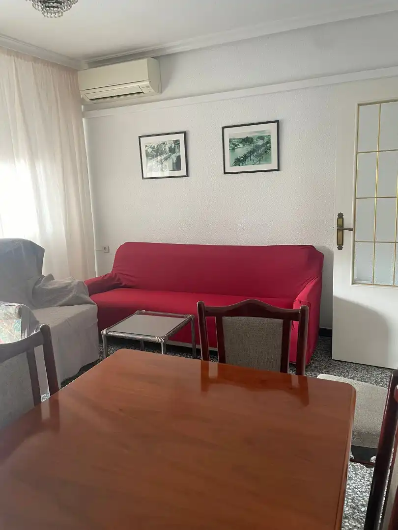 Sala d'estar de Pis de lloguer en Murcia amb Aire condicionat, Calefacció i Moblat