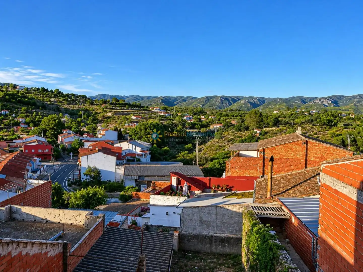 Vista exterior de Casa adosada en venta en Llutxent con Terraza y Trastero