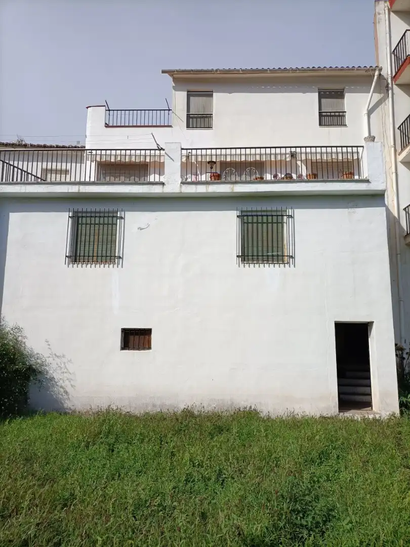 Vista exterior de Casa o xalet en venda en Algimia de Almonacid amb Jardí privat, Terrassa i Moblat