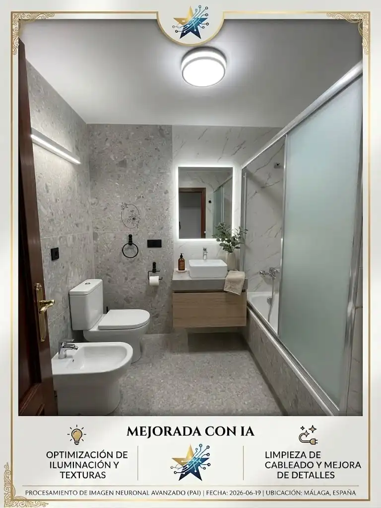Badezimmer von Wohnung zum Verkauf in Málaga