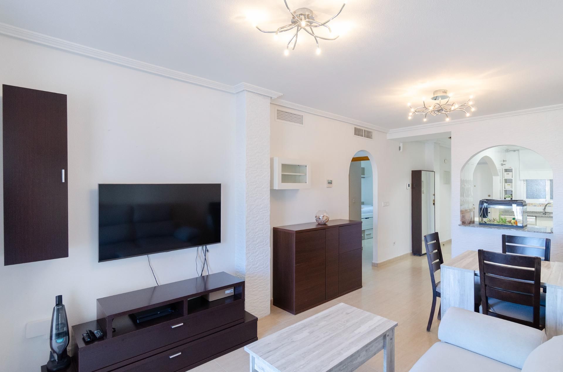 Living room of Flat for sale in La Unión  with Air Conditioner, Heating and Balcony