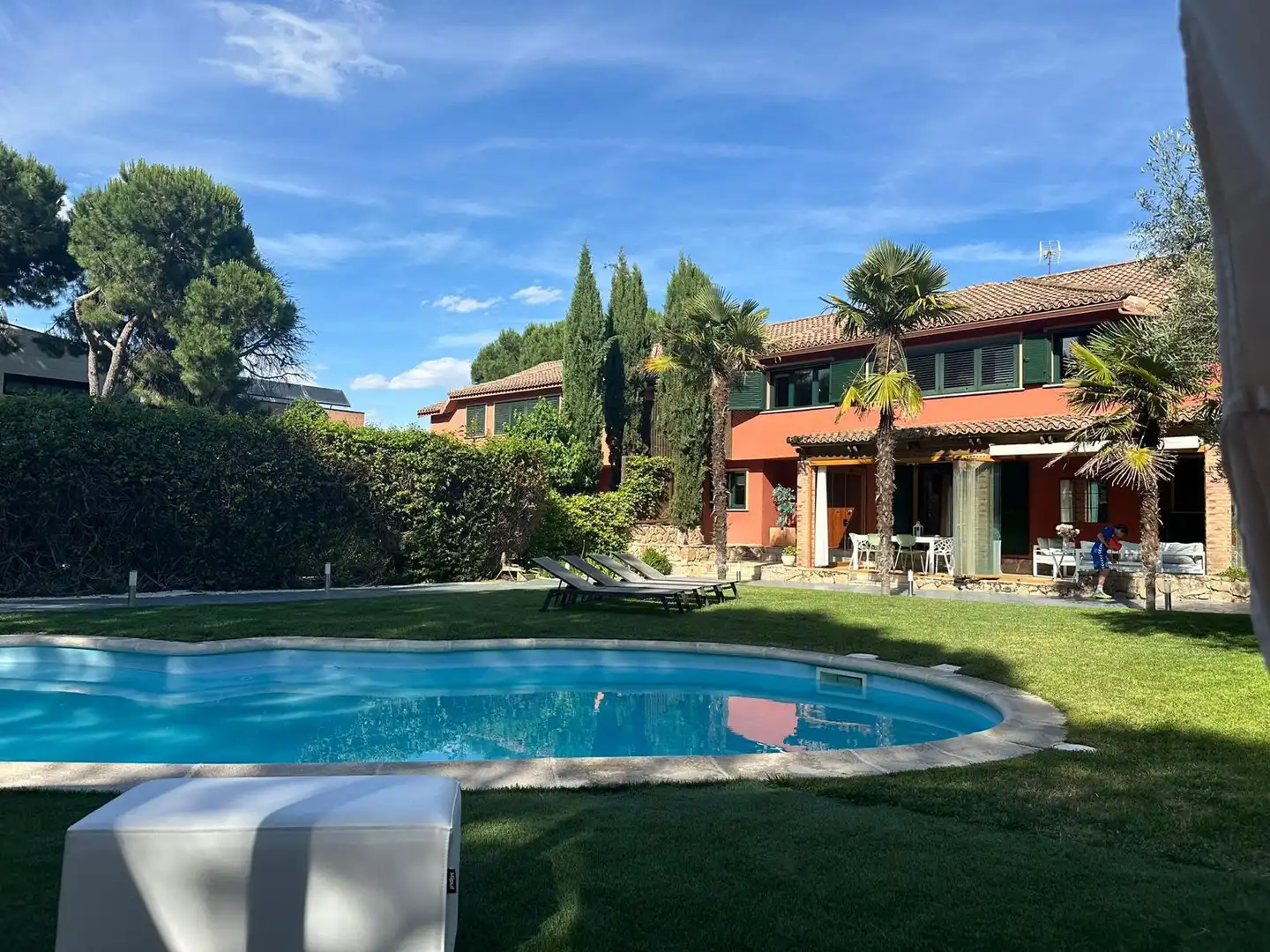 Jardín de Casa o chalet en venta en Boadilla del Monte con Aire acondicionado, Calefacción y Jardín privado
