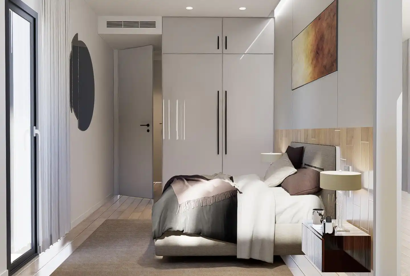 Bedroom of Flat for sale in Alcantarilla  with Terrace, Storage room and Balcony