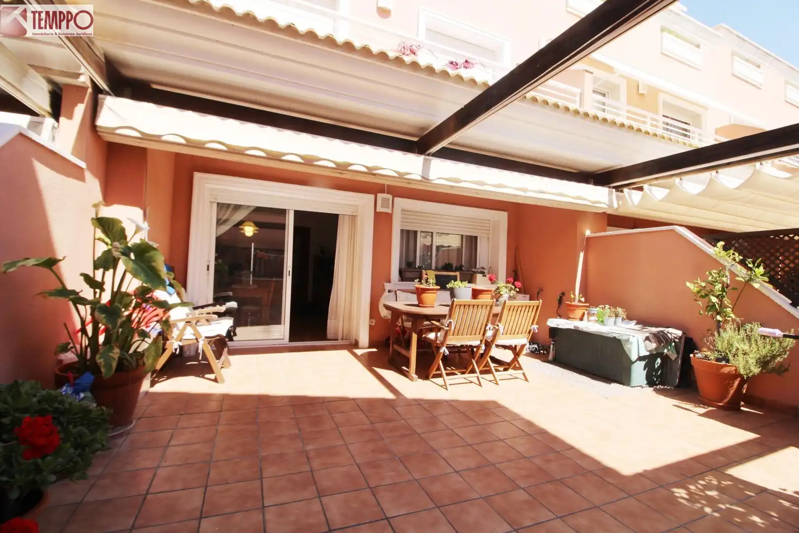 Terrassa de Casa adosada en venda en El Vendrell amb Calefacció, Jardí privat i Terrassa