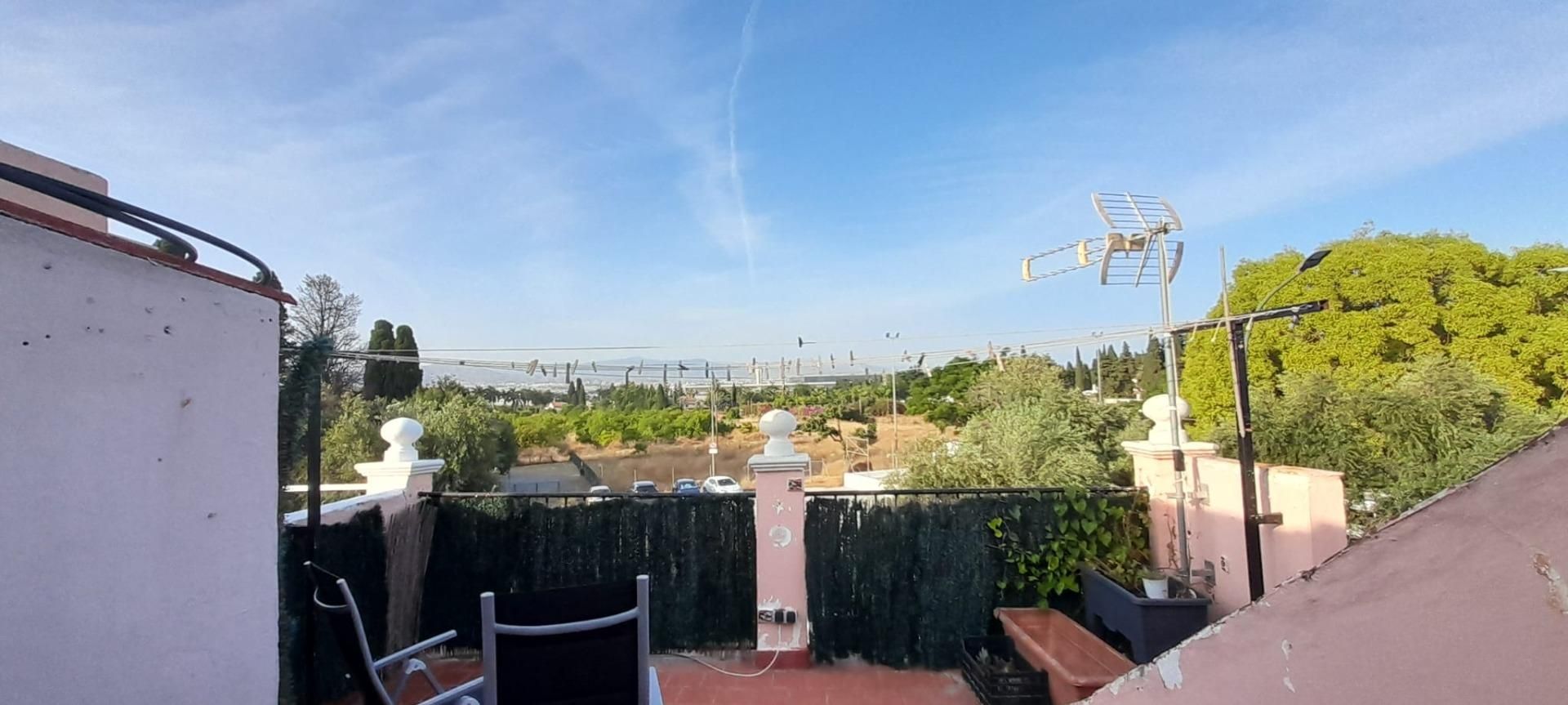 Jardí de Casa adosada en venda en Málaga Capital amb Terrassa i Balcó