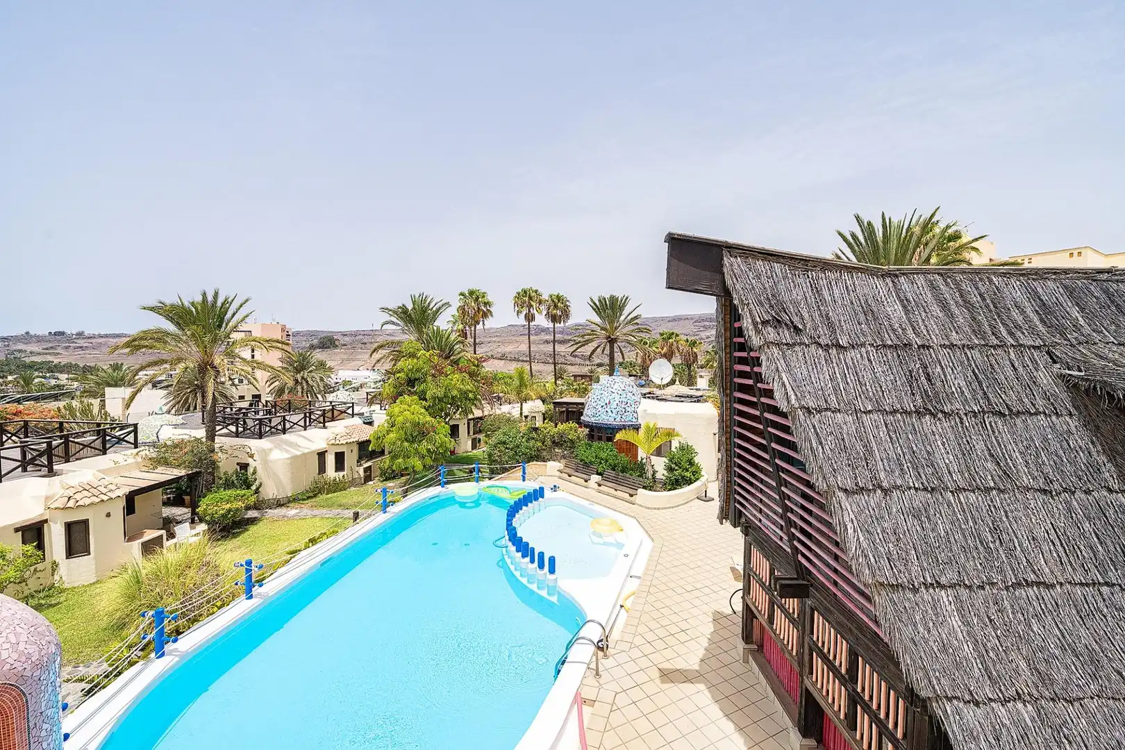 Piscina de Casa o chalet en venta en San Bartolomé de Tirajana con Jardín privado, Terraza y Piscina comunitaria
