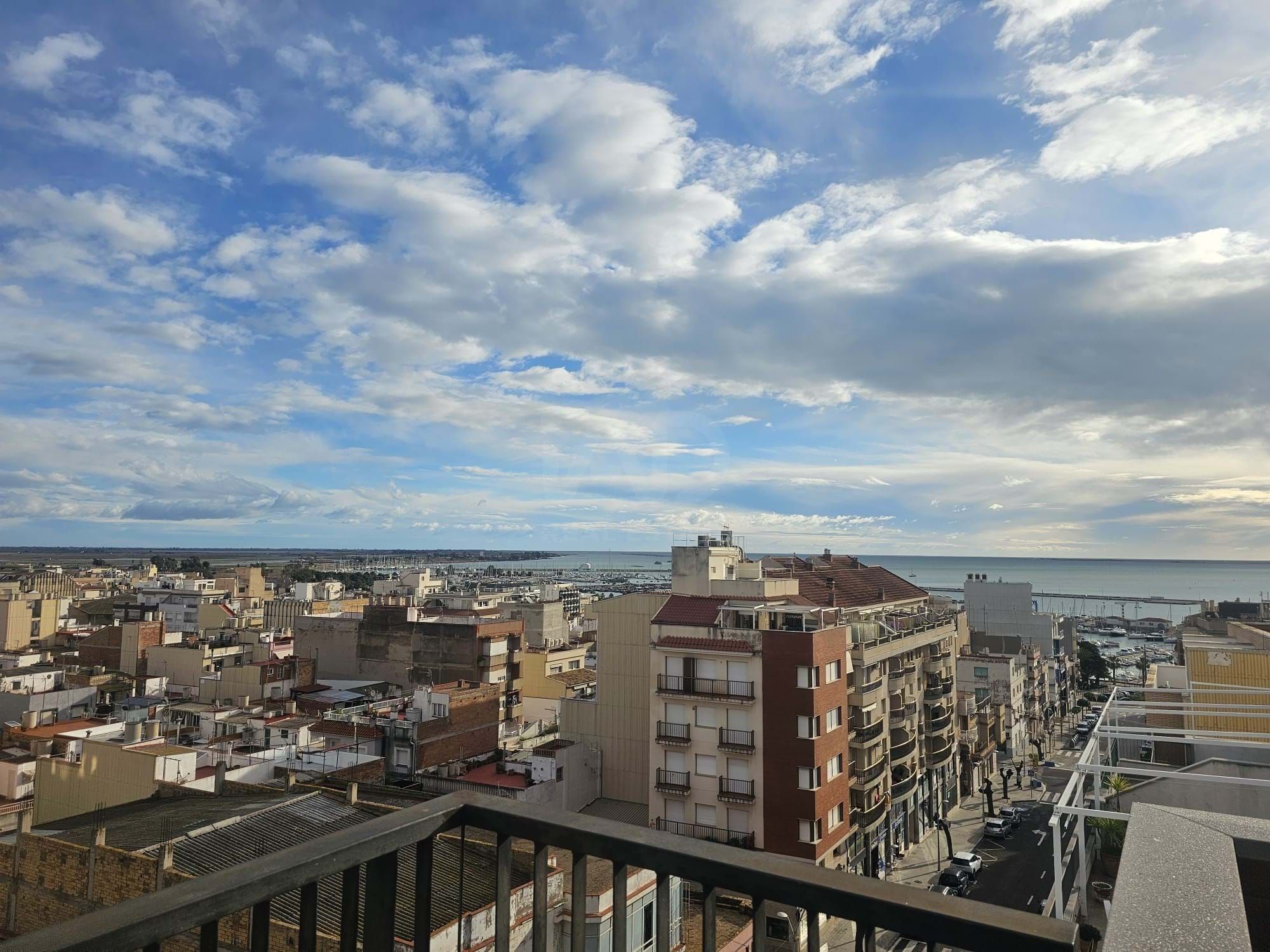 Exterior view of Attic for sale in La Ràpita  with Air Conditioner and Terrace