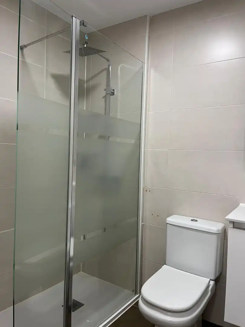 Bany de Dúplex de lloguer en Torrijos amb Aire condicionat, Calefacció i Forn