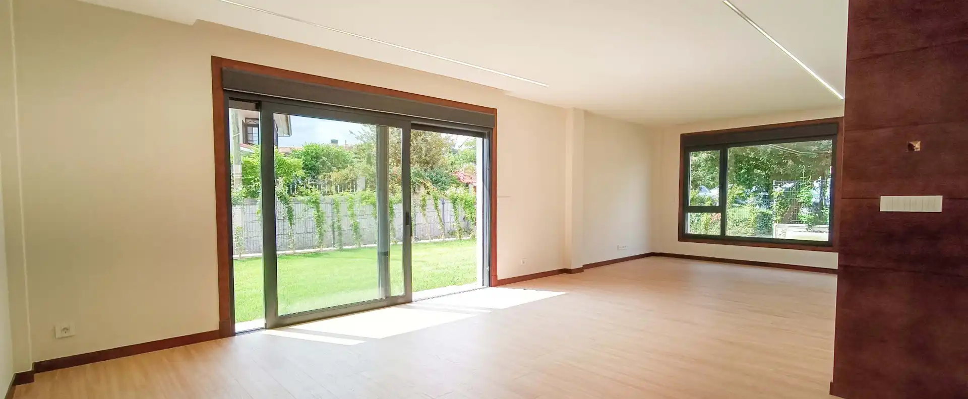 Living room of Houses for sale in Baiona  with Heating, Private garden and Terrace