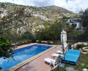 Swimming pool of House or chalet for sale in Torvizcón  with Air Conditioner, Heating and Private garden