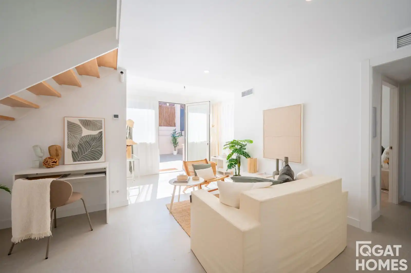 Sala de estar de Casa o chalet en venta en Valldoreix