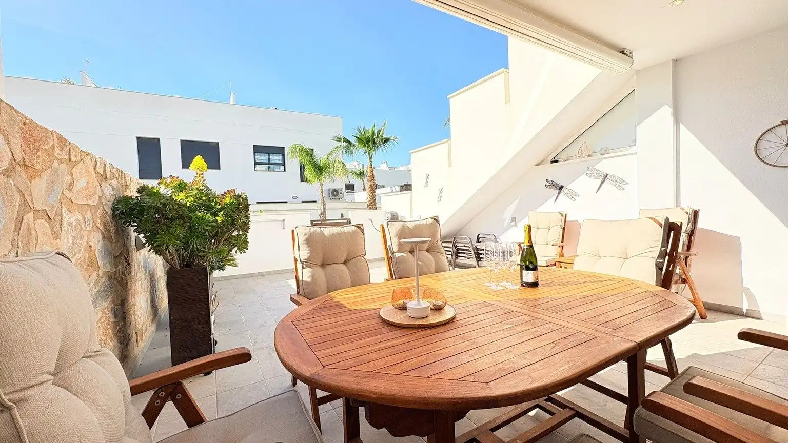 Terrassa de Apartament en venda en Torre de la Horadada