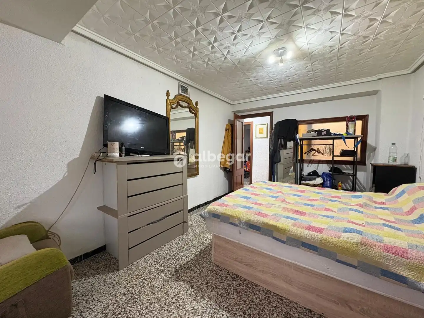 Schlafzimmer von Wohnung zum Verkauf in Valencia mit Terrasse und Balkon