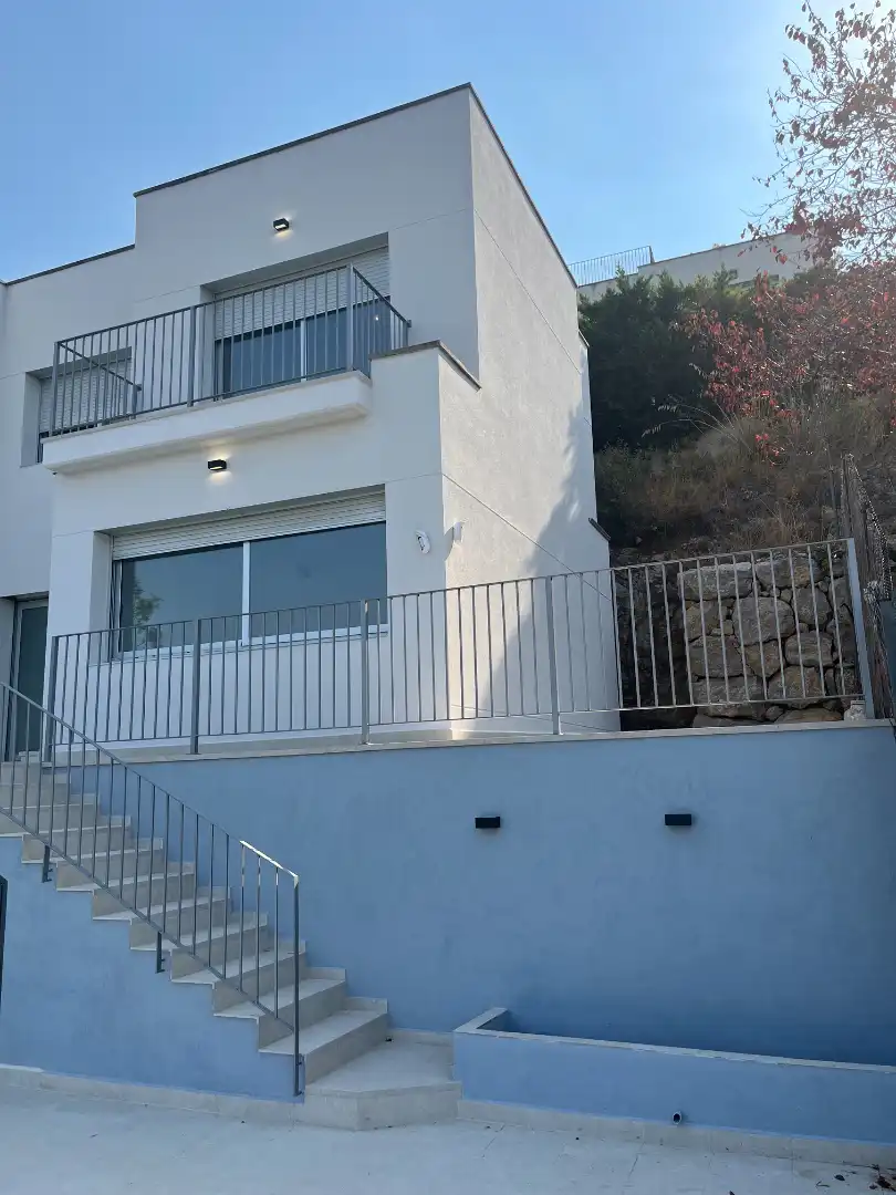 Vista exterior de Casa o xalet en venda en Sant Pere de Ribes amb Aire condicionat, Calefacció i Terrassa