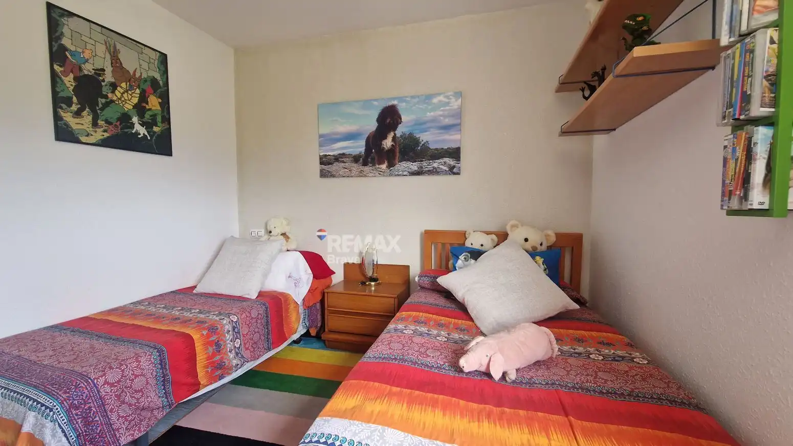 Bedroom of Houses for sale in Roses  with Air Conditioner, Private garden and Parquet flooring
