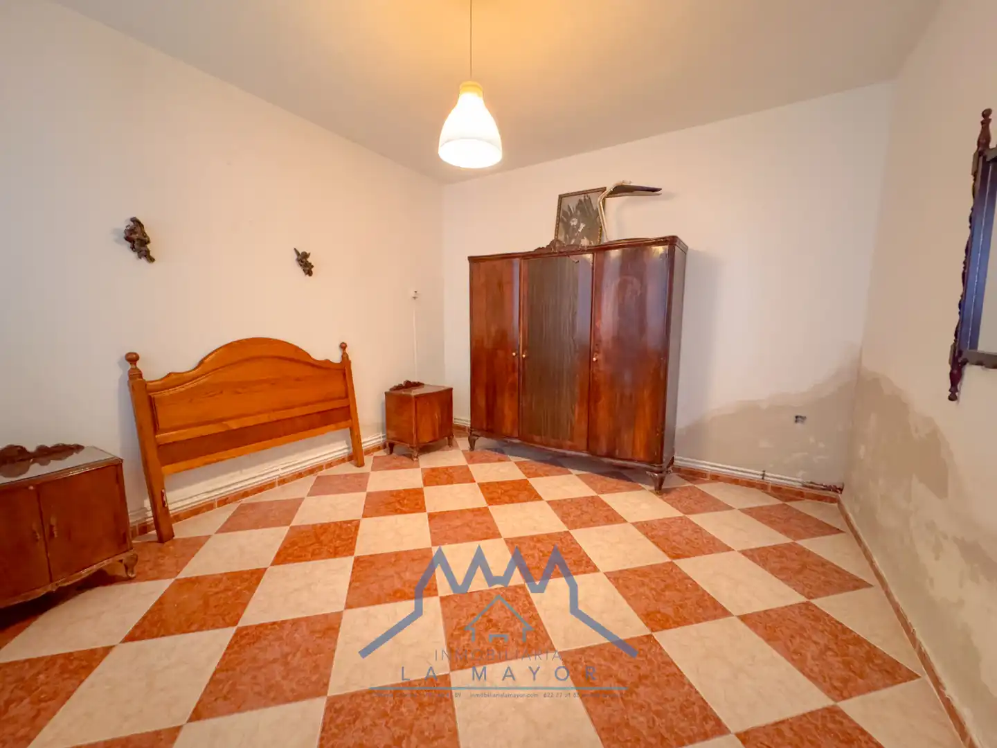 Schlafzimmer von Einfamilien-Reihenhaus zum Verkauf in Malagón mit Heizung, Terrasse und Abstellraum