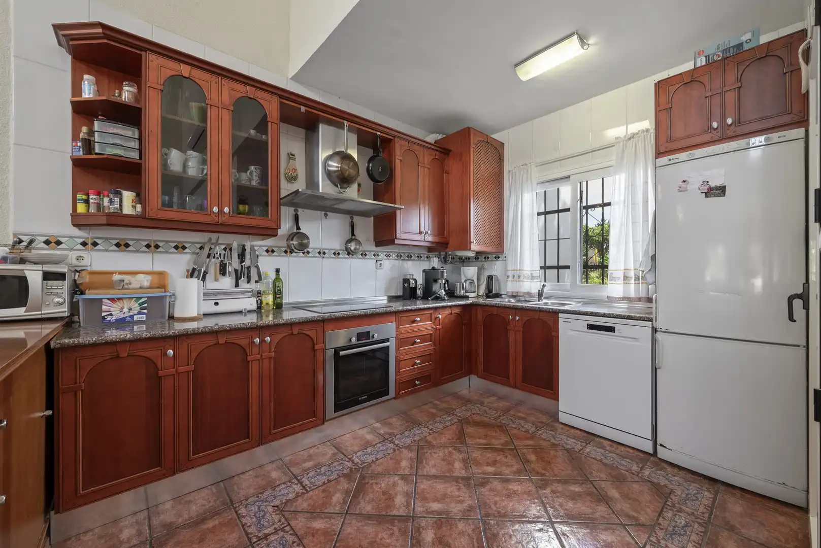 Cocina de Casa adosada en venta en Mijas con Aire acondicionado, Jardín privado y Terraza