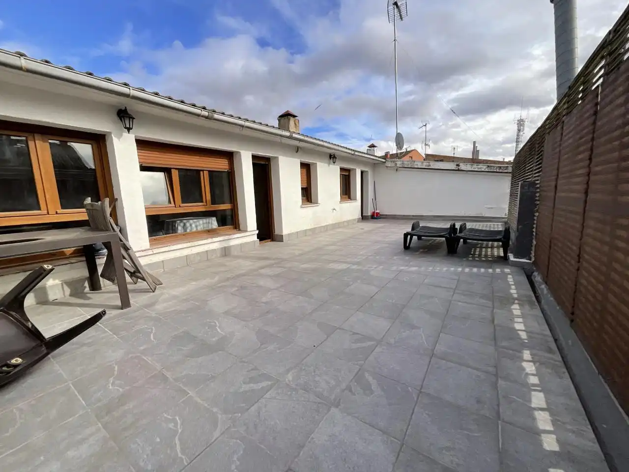 Terrassa de Dúplex en venda en Santo Domingo de la Calzada amb Calefacció, Parquet i Terrassa