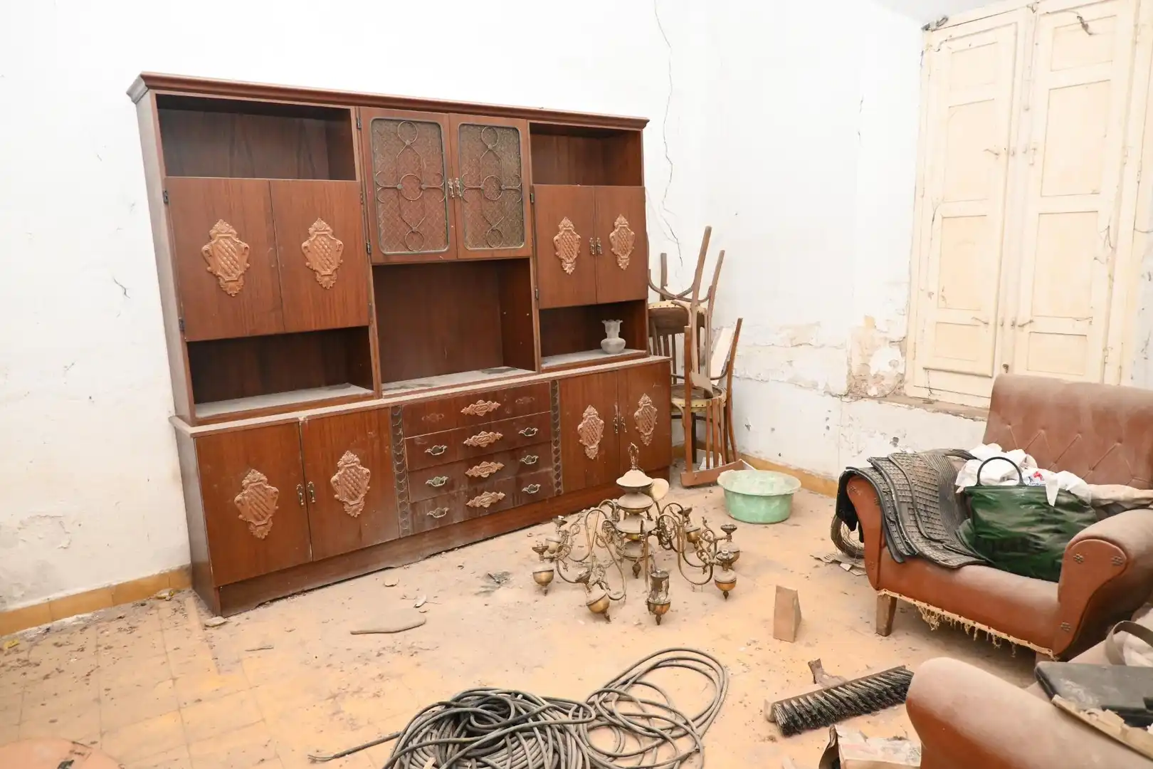 Sala de estar de Casa adosada en venta en Maracena