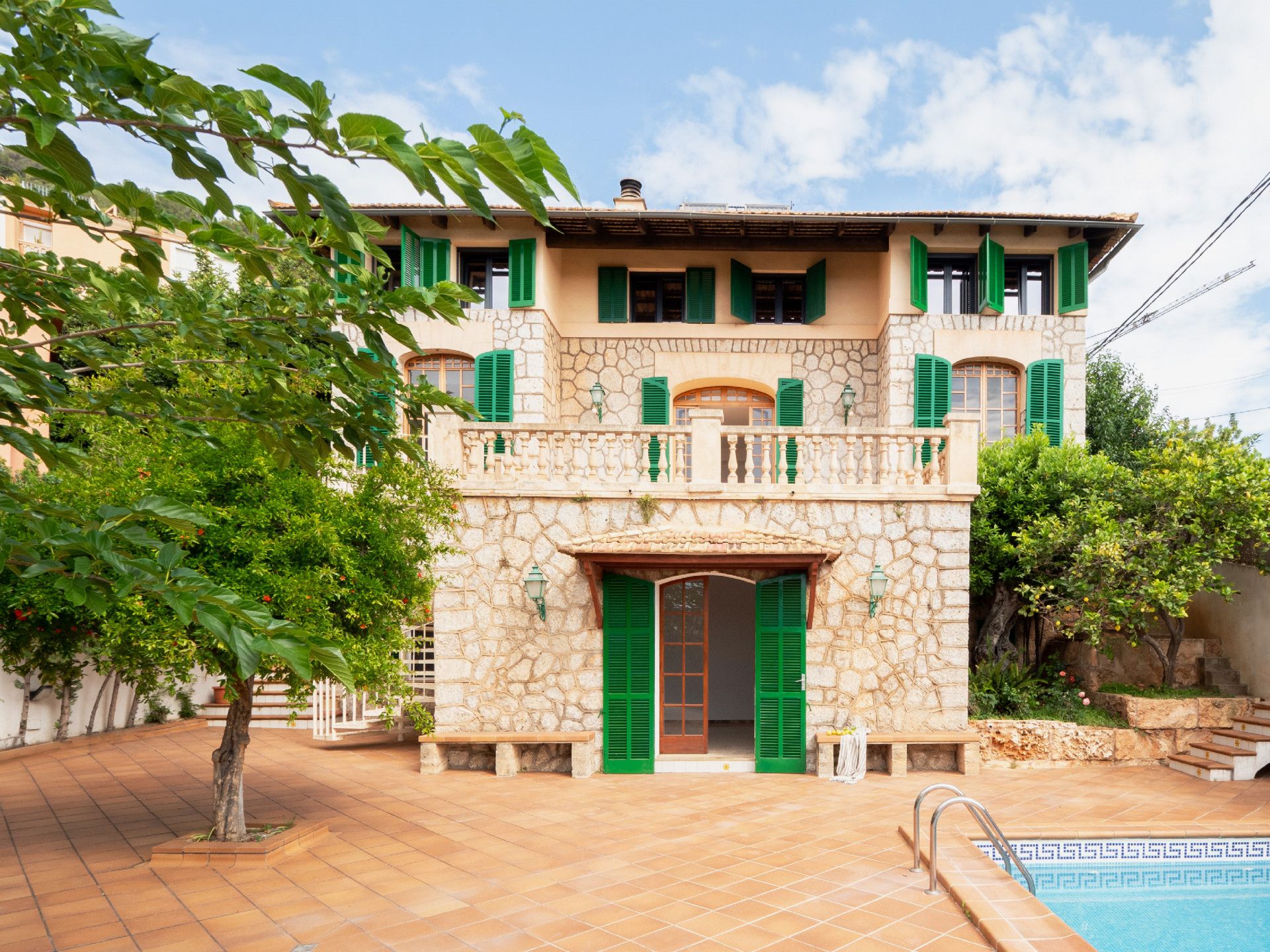 Exterior view of House or chalet for sale in  Palma de Mallorca  with Air Conditioner, Heating and Private garden