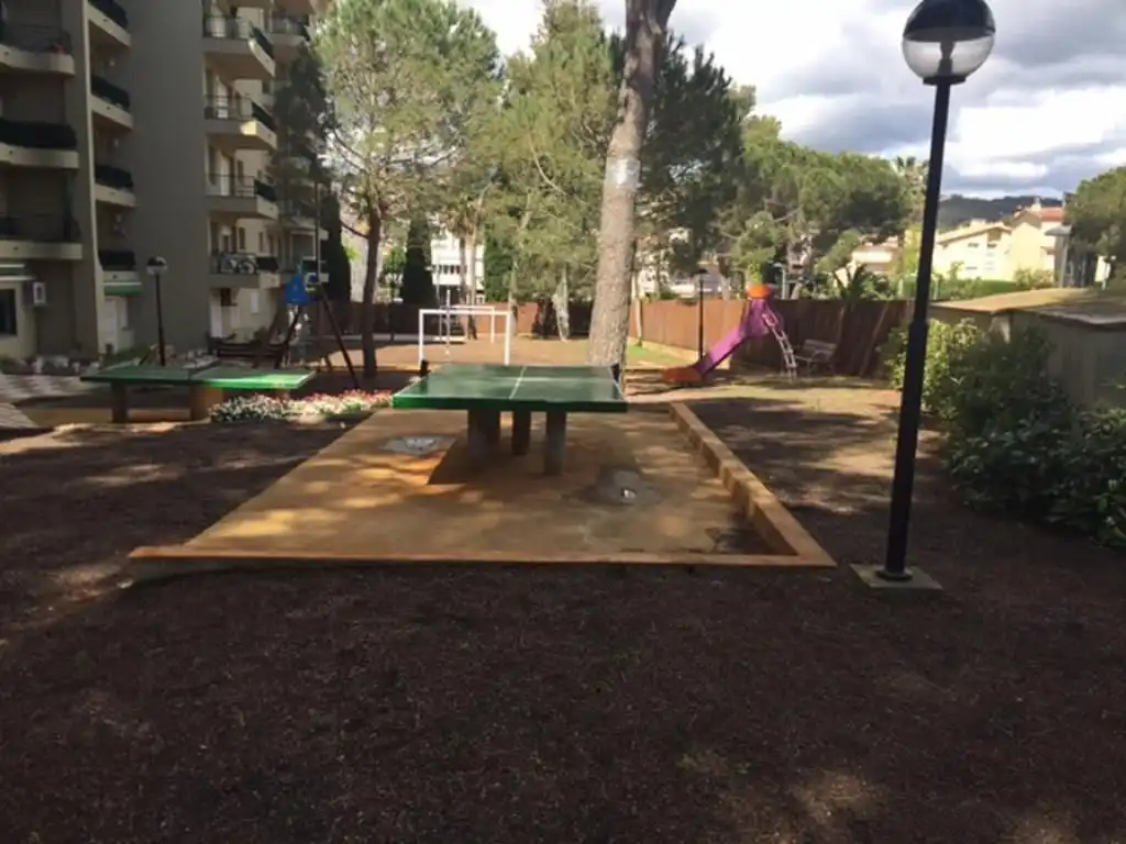 Garten von Haus oder Chalet zur Miete in Castell d'Aro, Platja d'Aro i s'Agaró mit Terrasse, Mikrowelle und Gemeinschaftspool