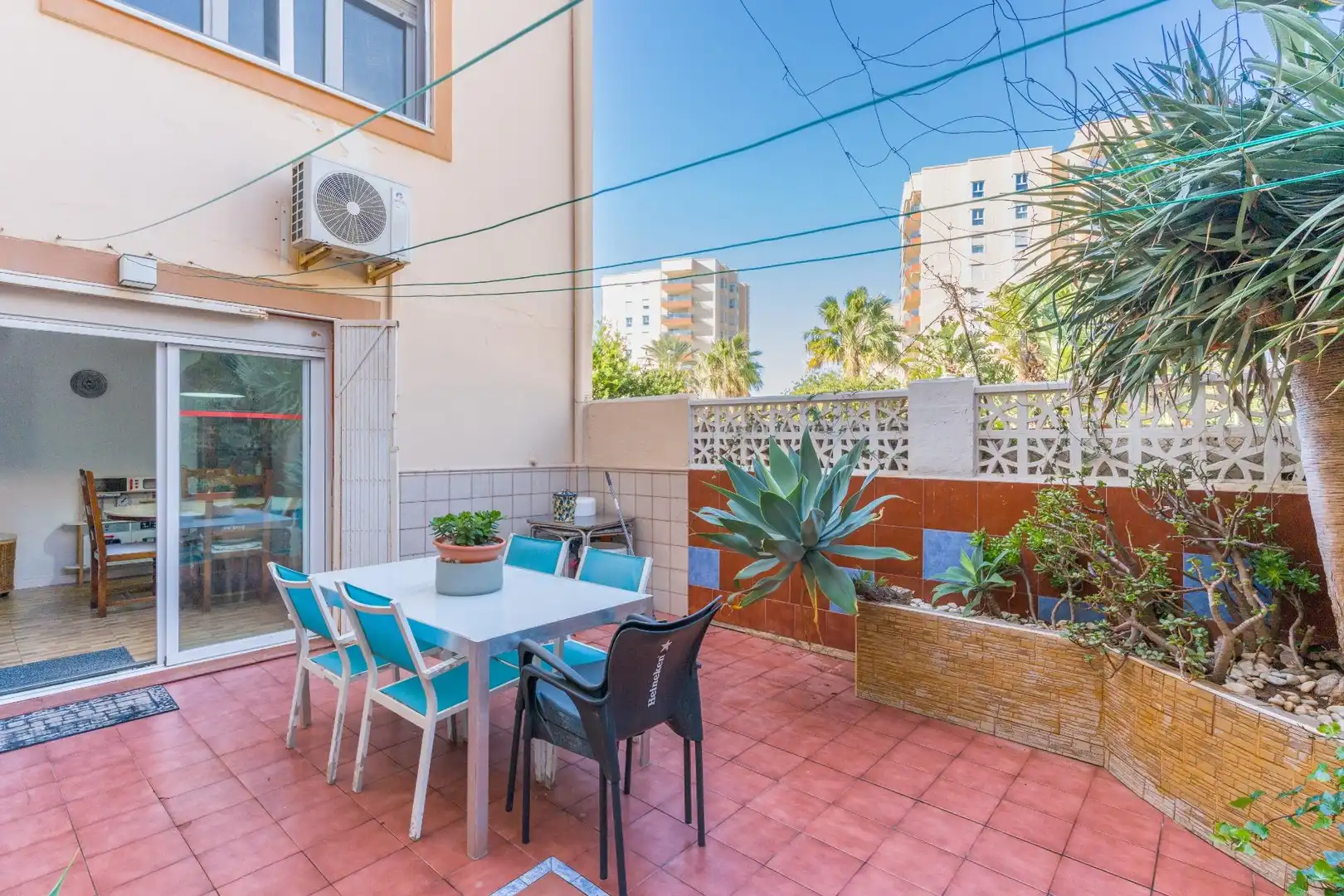 Terraza de Casa o chalet en venta en Almería con Aire acondicionado y Trastero