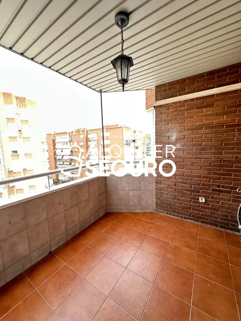 Terrasse von Wohnung zur Miete in Fuenlabrada mit Heizung, Terrasse und Schwimmbad