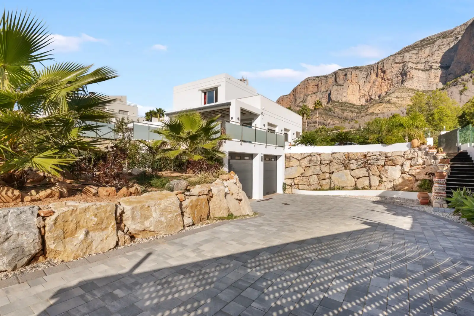 Vista exterior de Casa o xalet en venda en Jávea / Xàbia amb Aire condicionat, Calefacció i Jardí privat