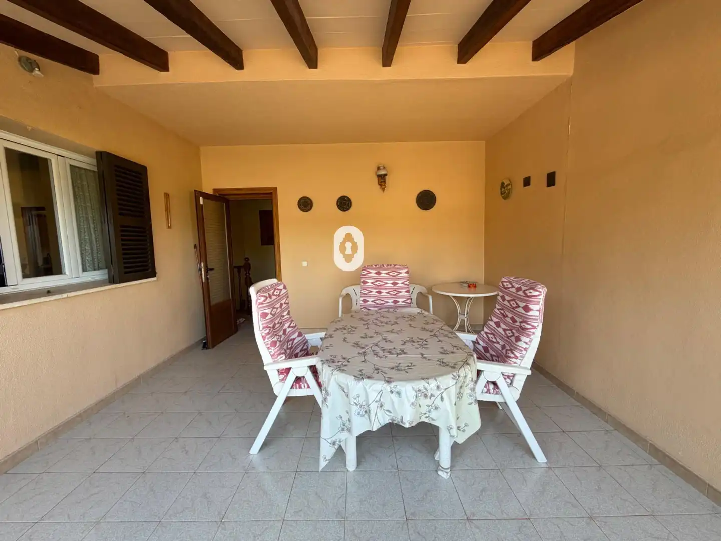 Terrasse von Einfamilien-Reihenhaus zum Verkauf in Son Servera mit Heizung, Privatgarten und Terrasse