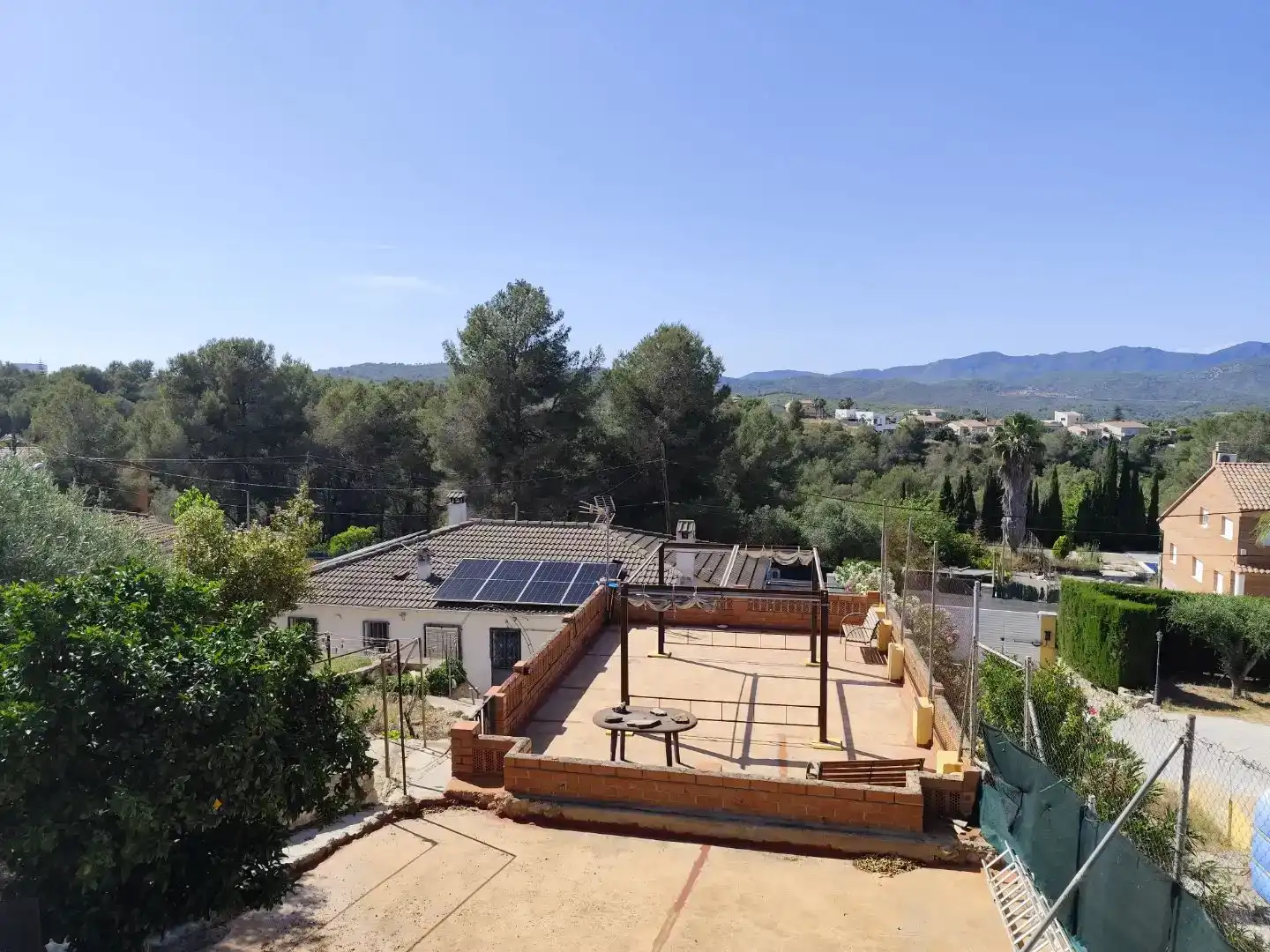 Terrassa de Pis en venda en La Bisbal del Penedès amb Aire condicionat, Jardí privat i Parquet
