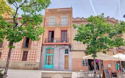 Exterior view of Single-family semi-detached for sale in Molins de Rei  with Terrace and Balcony