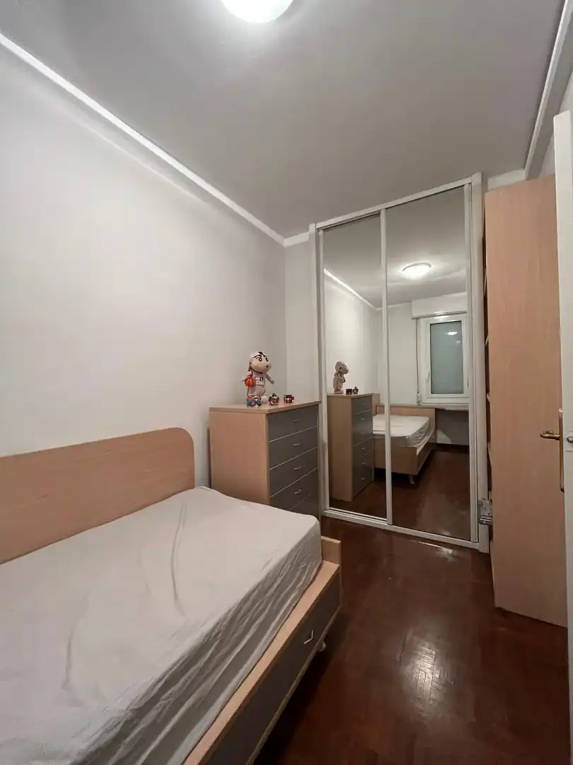 Schlafzimmer von Wohnung zum Verkauf in Barcelona mit Klimaanlage, Heizung und Parkett