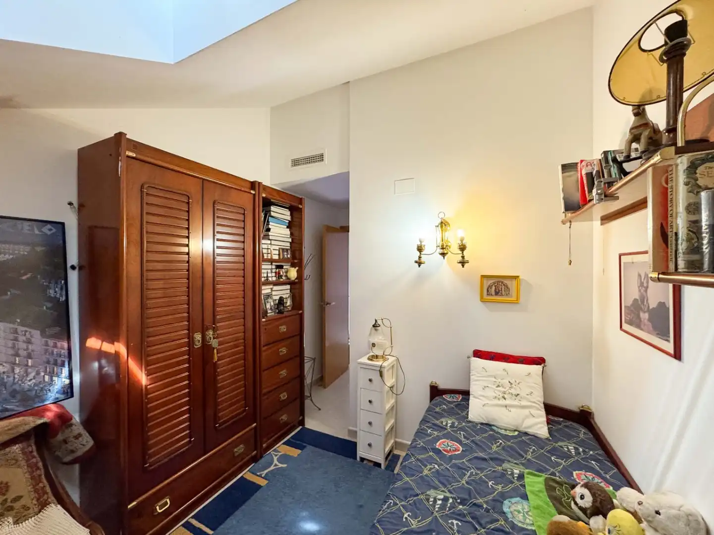Schlafzimmer von Dachboden zum Verkauf in Dénia mit Klimaanlage und Heizung