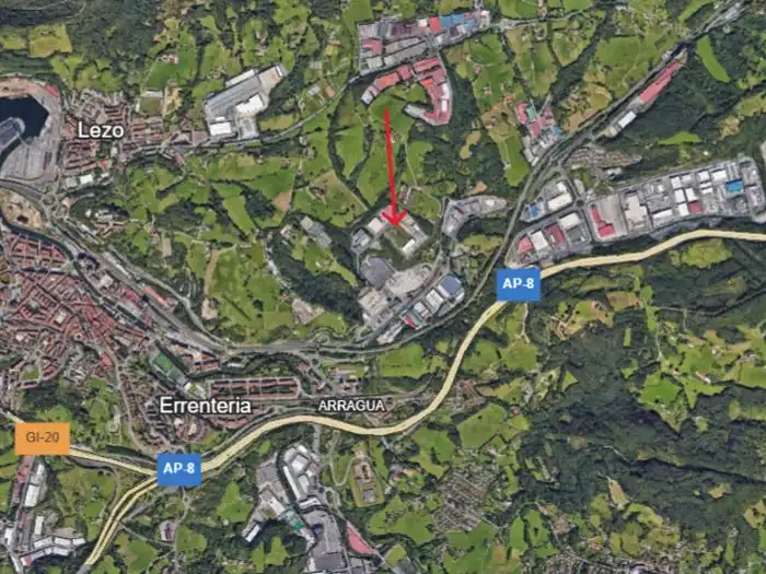 Exterior view of Industrial land for sale in Oiartzun