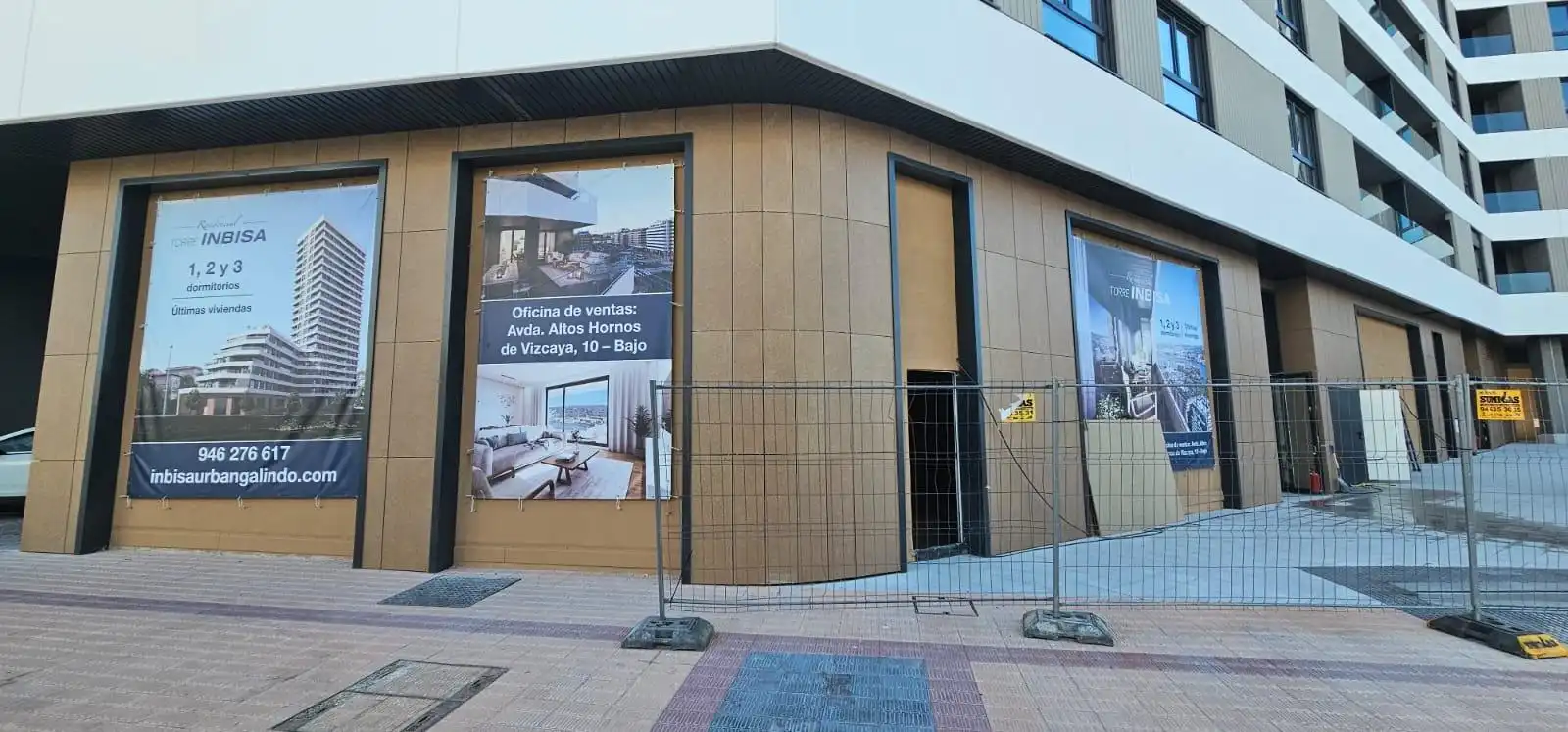 Vista exterior de Local de alquiler en Barakaldo 