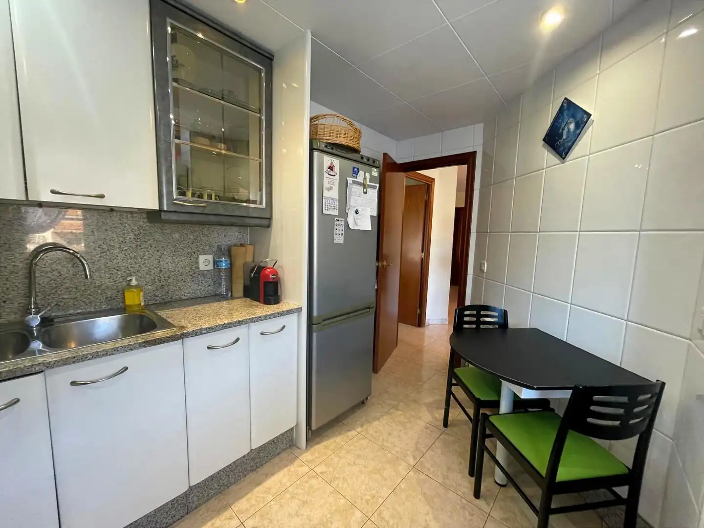 Cocina de Piso en venta en Pineda de Mar con Calefacción, Amueblado y Balcón