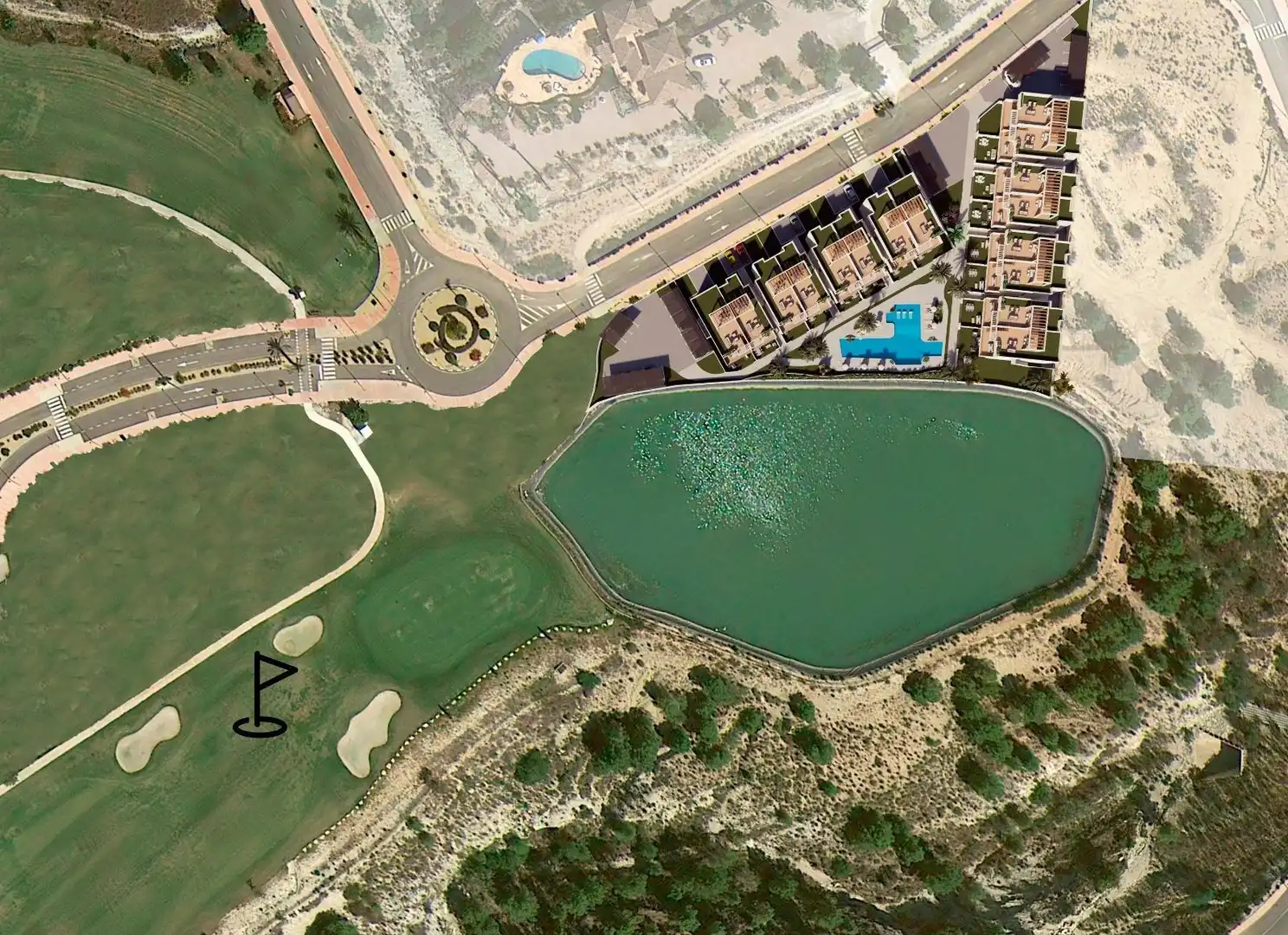Apartament amb piscina en venda a Finestrat Pueblo, imagen 12