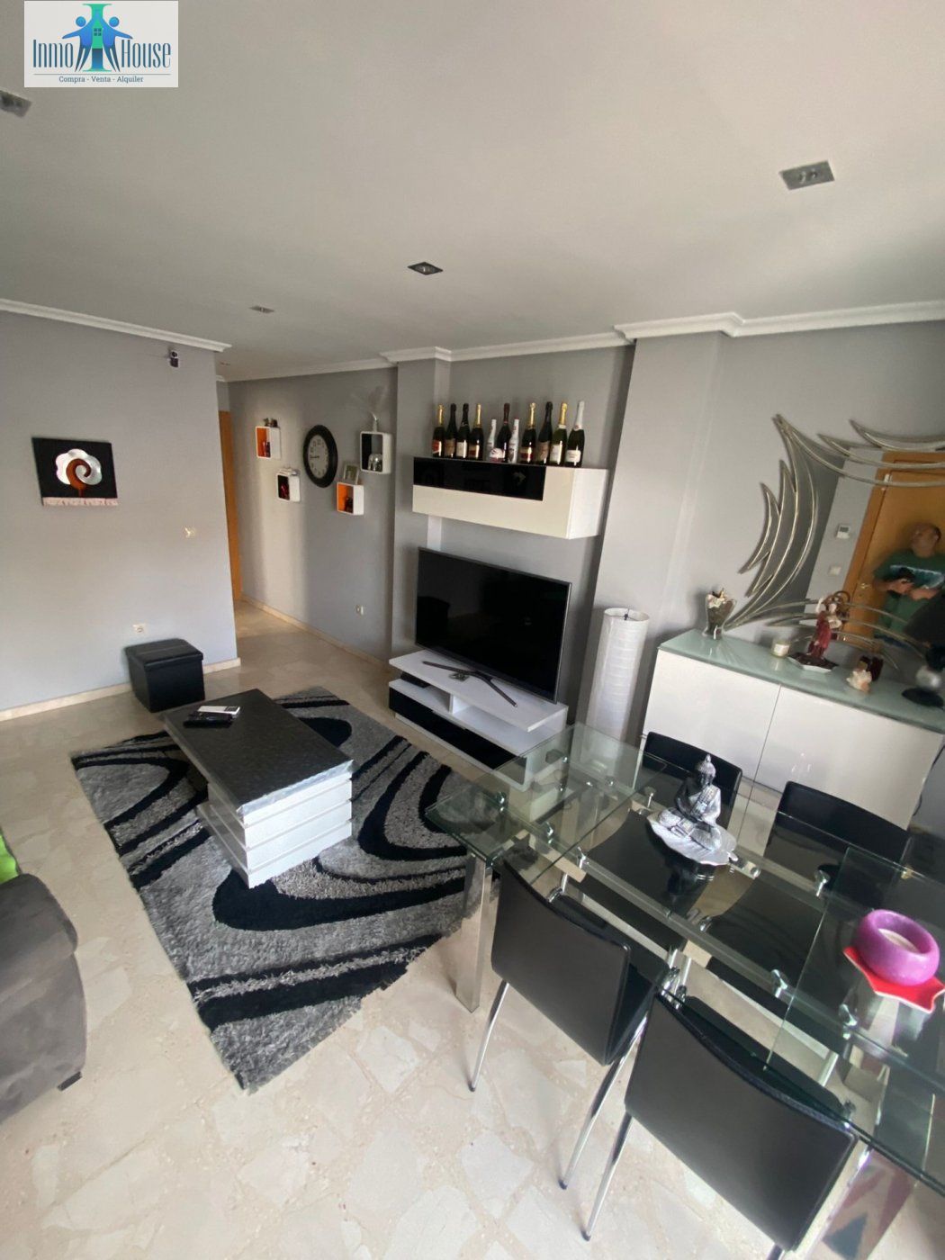 Living room of Attic for sale in  Albacete Capital  with Air Conditioner, Heating and Terrace