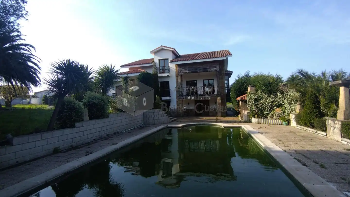 Swimming pool of Houses for sale in Castrillón  with Heating, Private garden and Terrace
