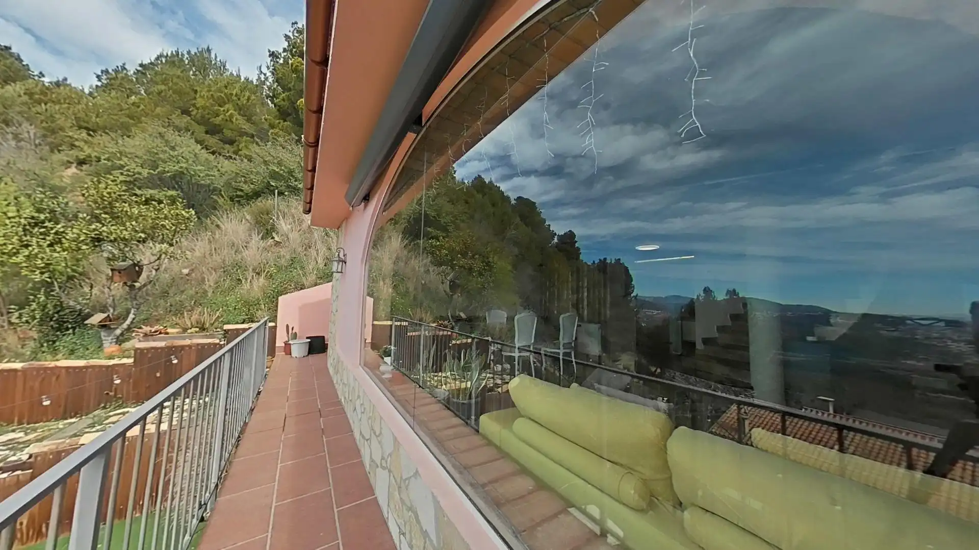 Terraza de Casa o chalet en venta en L'Ametlla del Vallès con Aire acondicionado, Calefacción y Jardín privado
