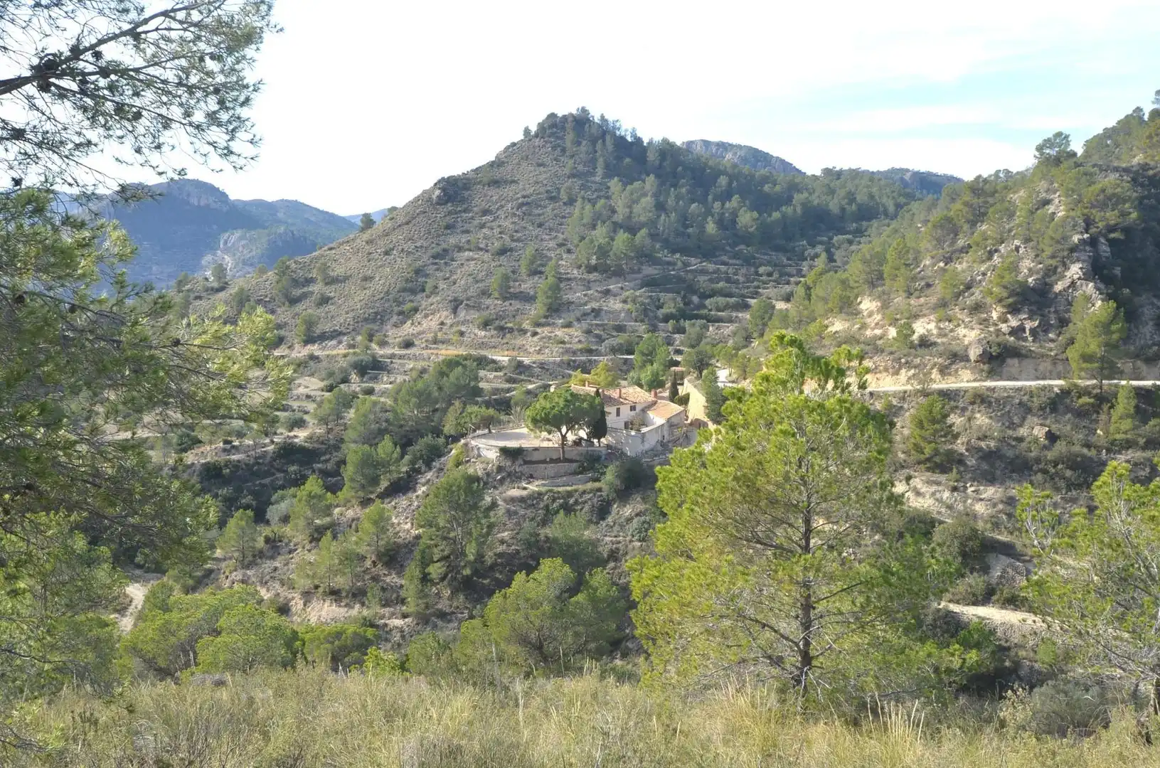 Vista exterior de Casa o xalet en venda en Orxeta amb Terrassa, Traster i Moblat