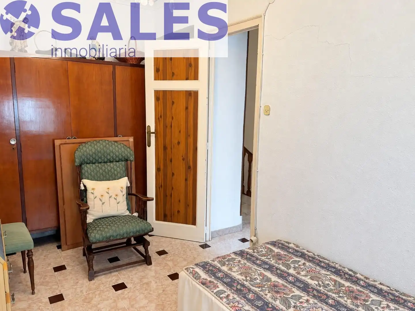Habitación de Casa adosada en venta en Valencia con Jardín privado, Terraza y Trastero